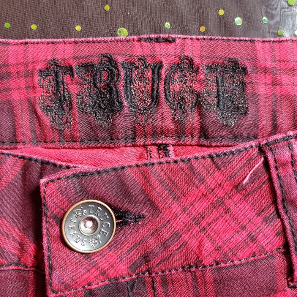 NWOT SZ 11 Plaid  TRUCE Pants
